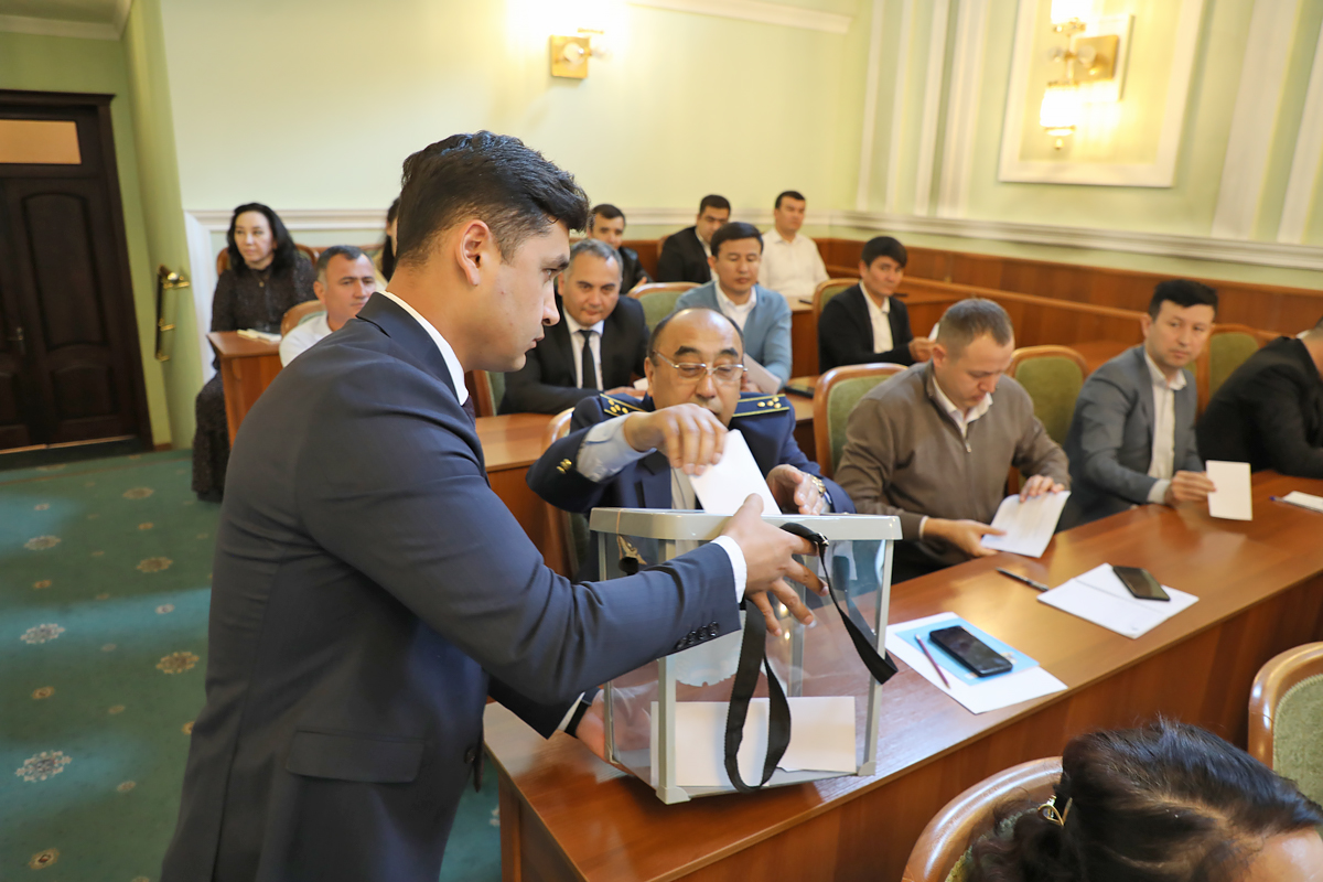 Тошкент давлат транспорт университетида касаба уюшмаси конференцияси бўлиб ўтди
