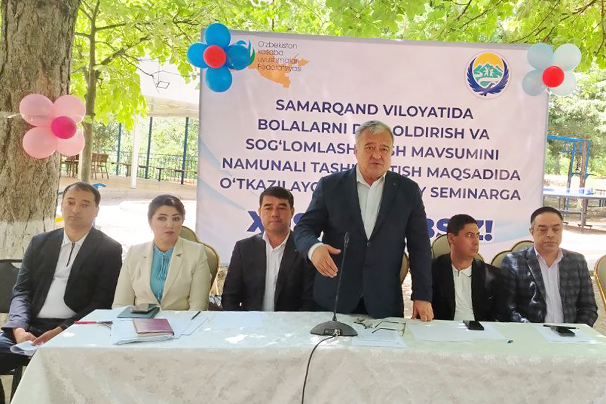“Chorchinor” bolalar oromgohida amaliy seminar o‘tkazildi