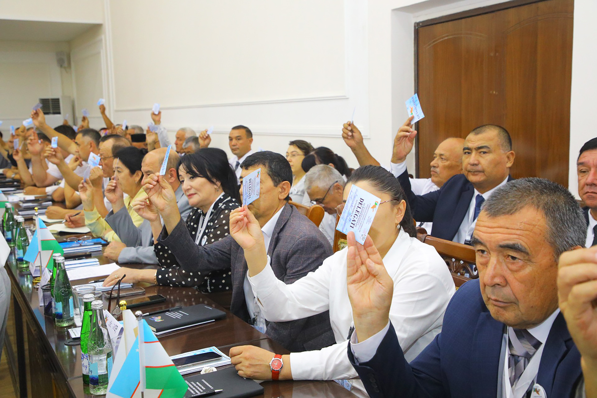 Ўзбекистон касаба уюшмалари Федерацияси Наманган вилояти Кенгашининг IX ҳисобот-сайлов конференцияси бўлиб ўтди