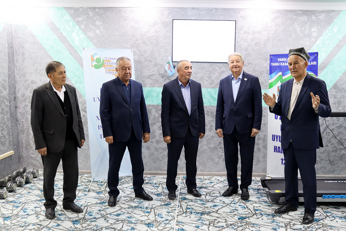 Sport zali foydalanishga topshirildi