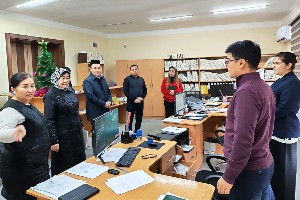 Тошкент кимё-технологиялари институнинг Янгиер филиалида гендер тенглик бўйича амалга оширилаётган ишлар ўрганилди