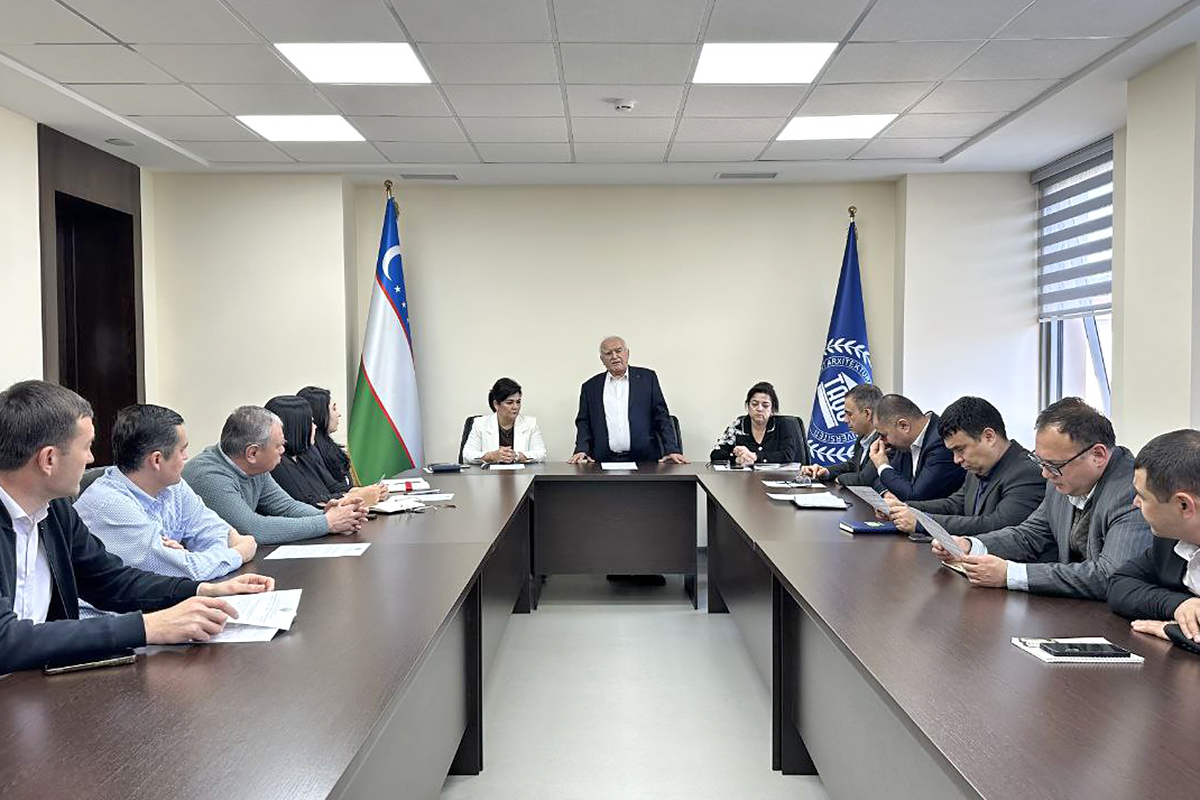 Тармоқ касаба уюшмаси вакиллари билан учрашув ўтказилди