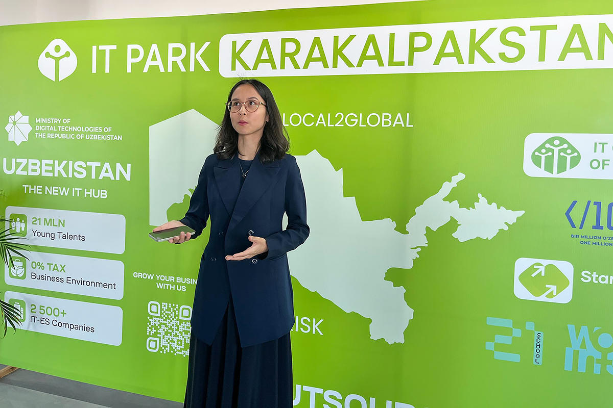 Нукус шаҳрида ёшлар учун IT PARK фаолиятига бағишланган танишув тадбири ташкил этилди