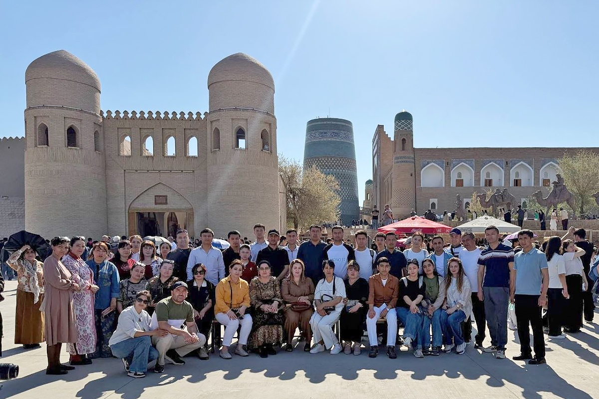 Хоразм вилоятига саёҳат ташкил этилди